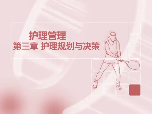 护理管理学基础 郑翠红(第三章)