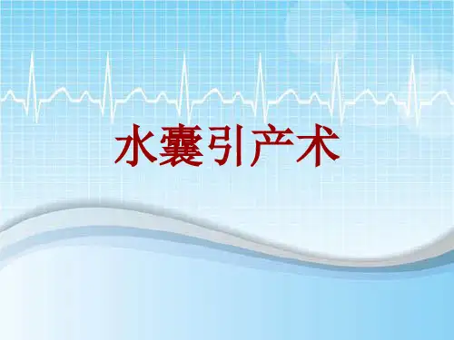 手术讲解模板：水囊引产术