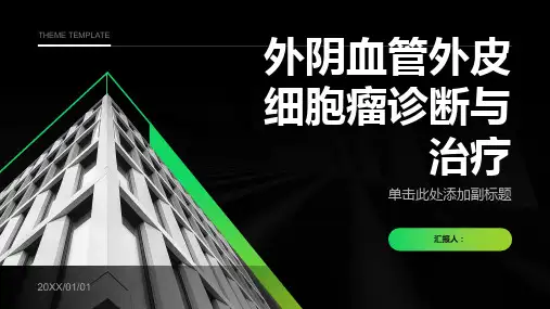 外阴血管外皮细胞瘤诊断与治疗PPT
