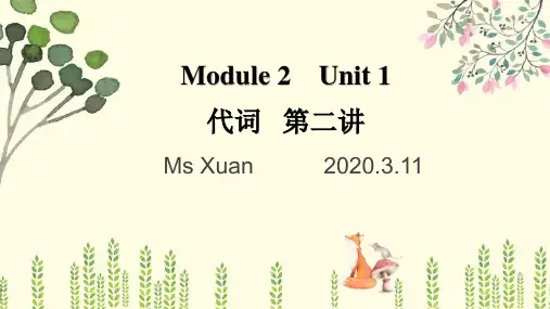 代词第二讲课件