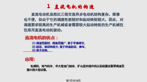 直流电动机工作原理PPT课件