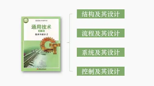 【课件】第一章+结构及其设计+课件-高中通用技术苏教版(2019)必修《技术与设计2》