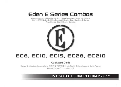 Eden E系列组合放大器说明书