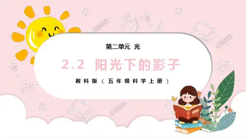 光之阳光下的影子PPT课件