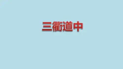 三级下册语文课件《三衢道中》人教部编版 