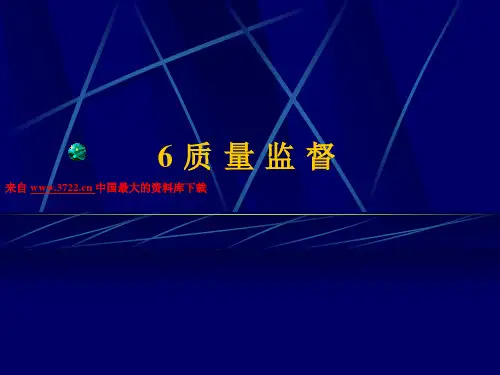 产品质量监督检查(PPT 22页)