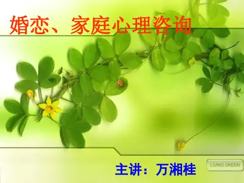 婚姻、家庭、性心理咨询