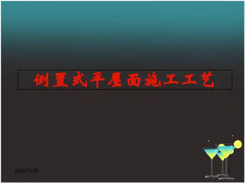 倒置式平屋面施工工艺 ppt课件