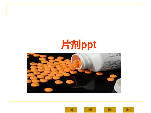 片剂ppt