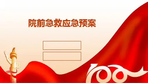 2024院前急救应急预案