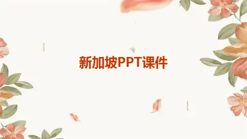 新加坡ppt课件