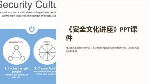 《安全文化讲座》课件