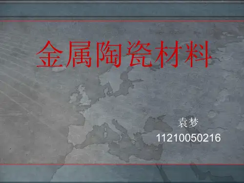 金属陶瓷材料ppt