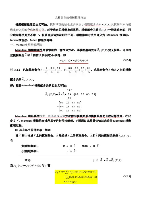 模糊推理方法