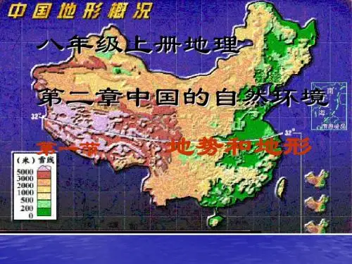 中国地势和地形(课件)