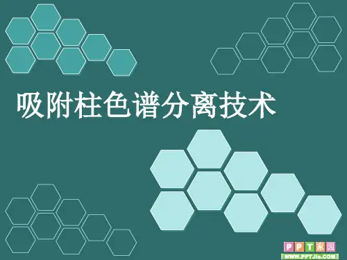 吸附柱色谱分离技术