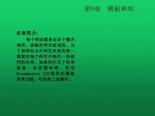 Dreamweaver CS3网页设计案例教程 (9)