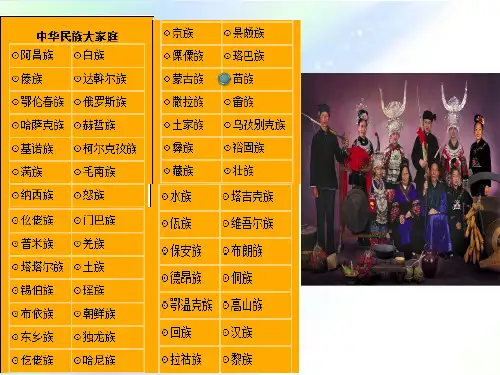 苗族文化习俗及服饰的简介 PPT