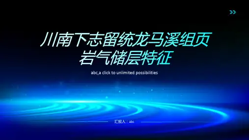 川南下志留统龙马溪组页岩气储层特征
