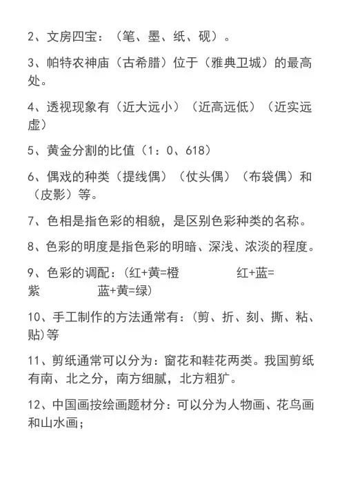 美术实践作业