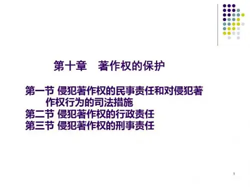 知识产权法(第四版)-第十章-PPT课件
