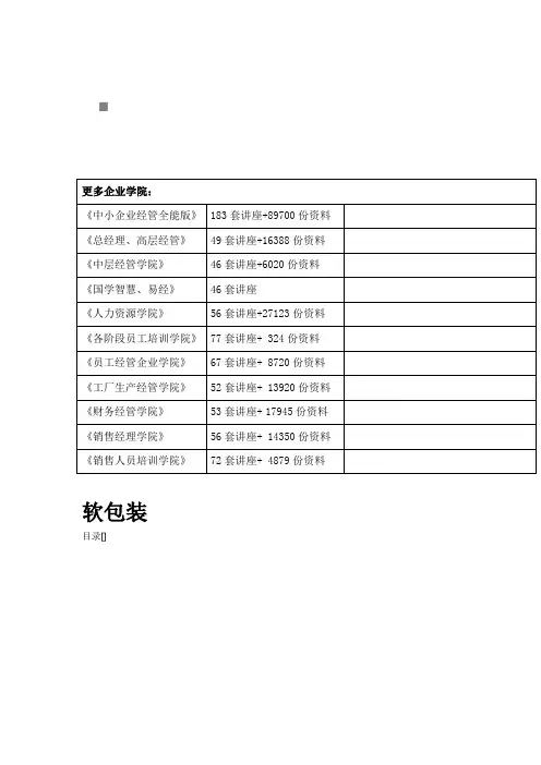包装印刷软包装材质与分类