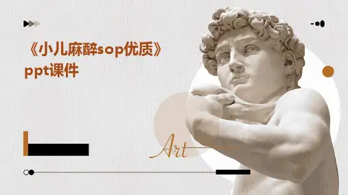 《小儿麻醉SOP》课件