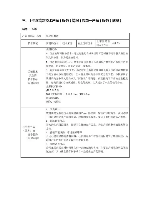 氧化锆磨液制备技术