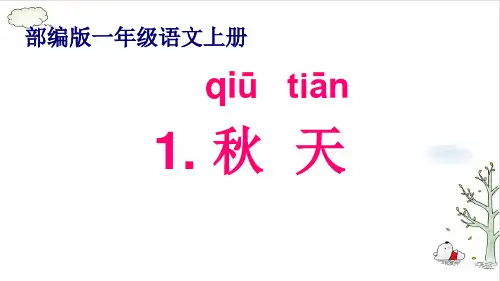 《秋天》PPT优质课(共13张PPT)