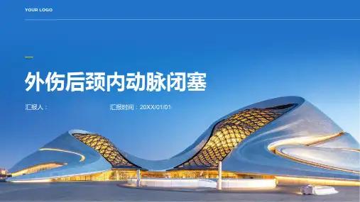 外伤后颈内动脉闭塞讲课PPT课件