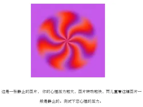 有趣心理压力测试图ppt