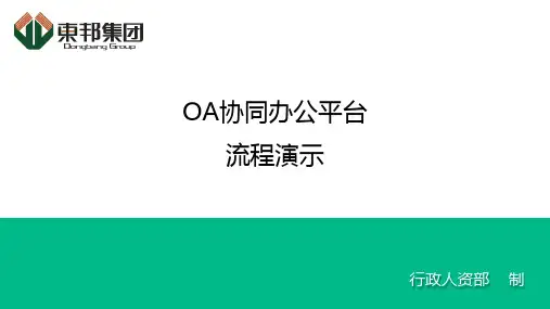 流程演示PPT课件