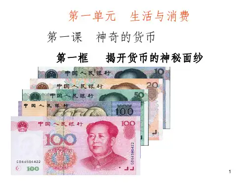 揭开货币的神秘面纱ppt课件