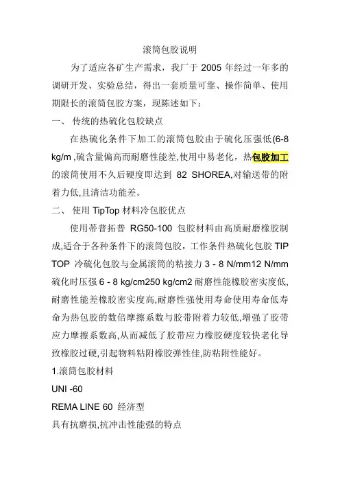滚筒包胶