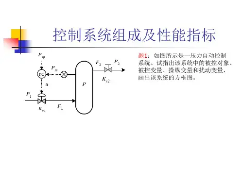 过程控制期末考试题