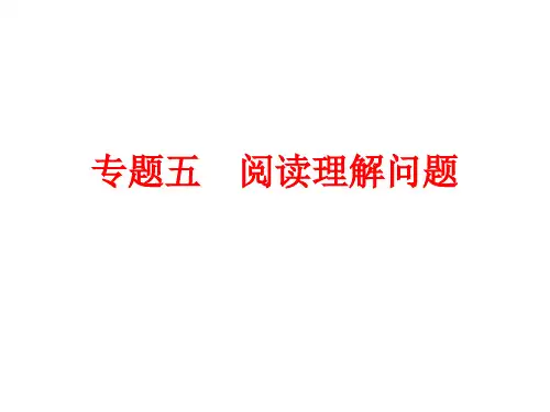 2015中考数学全景透视二轮复习课件：专题5_阅读理解问题(典例精析+考点训练_共81张PPT)