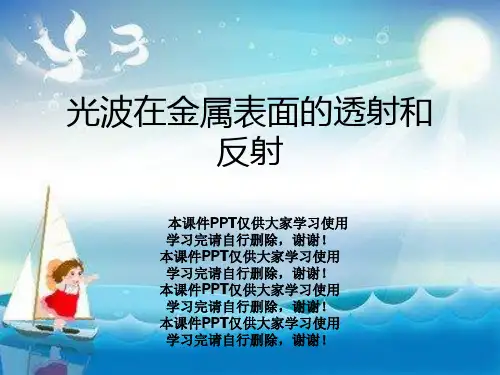 光波在金属表面的透射和反射
