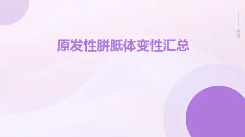 原发性胼胝体变性汇总