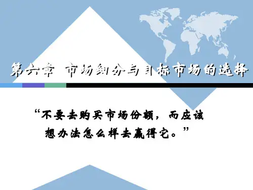 市场营销基础(第四章)PPT课件