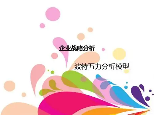五力分析模型