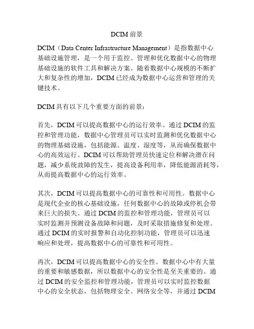 DCIM前景