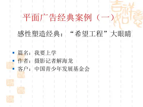 中外广告案例分析 第五讲
