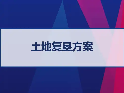 土地复垦方案 PPT