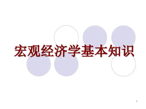 宏观经济学基础知识