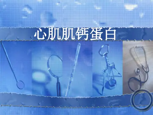 肌钙蛋白临床意义PPT课件