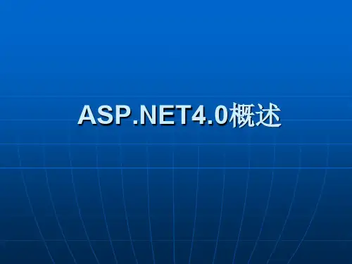 NET4.0概述