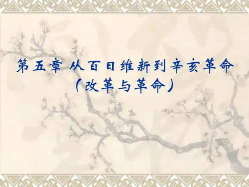 《中国近代史纲要》第五章