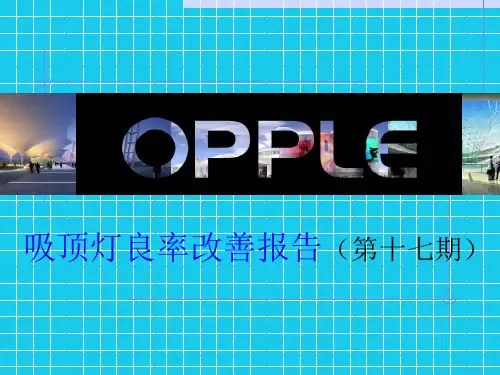 良率改善报告ppt课件