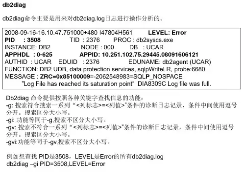 DB2性能工具简介