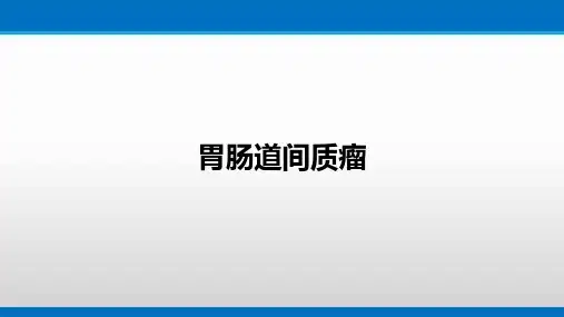 胃肠道间质瘤的诊断与治疗(人卫版)